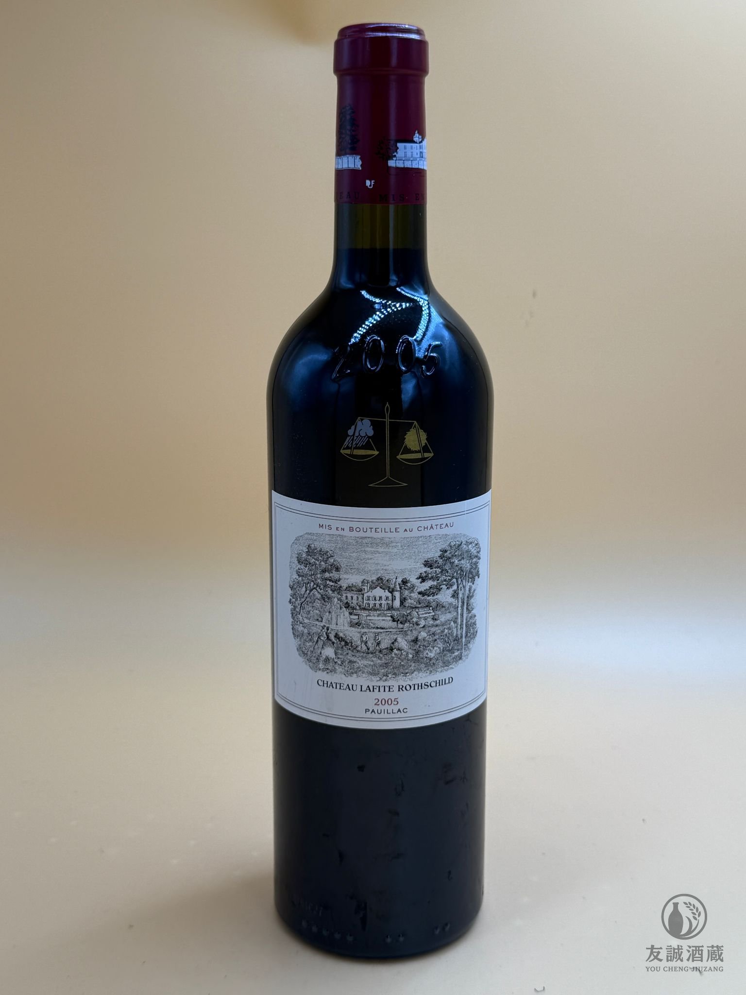 【0222】拉菲 Lafite 2005｜傳奇年份｜背標微瑕｜慧眼價 友誠酒藏