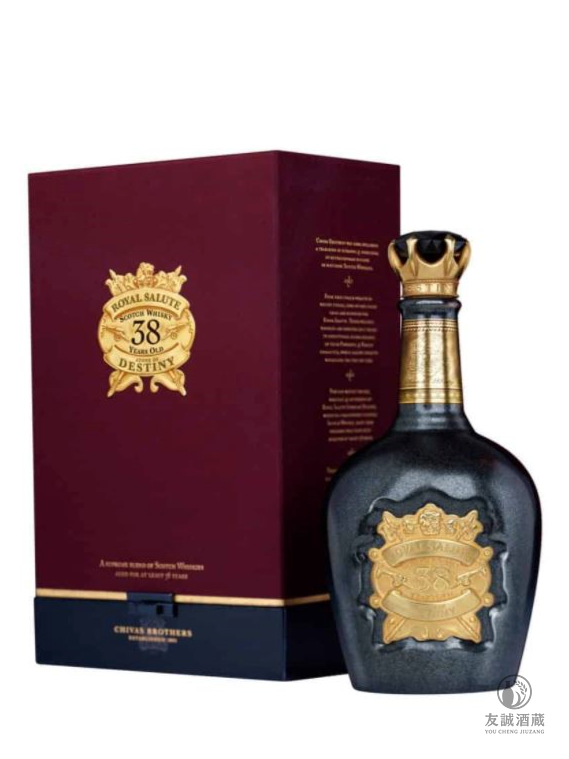皇家禮炮Royal Salute 38年 命運之石 友誠酒藏