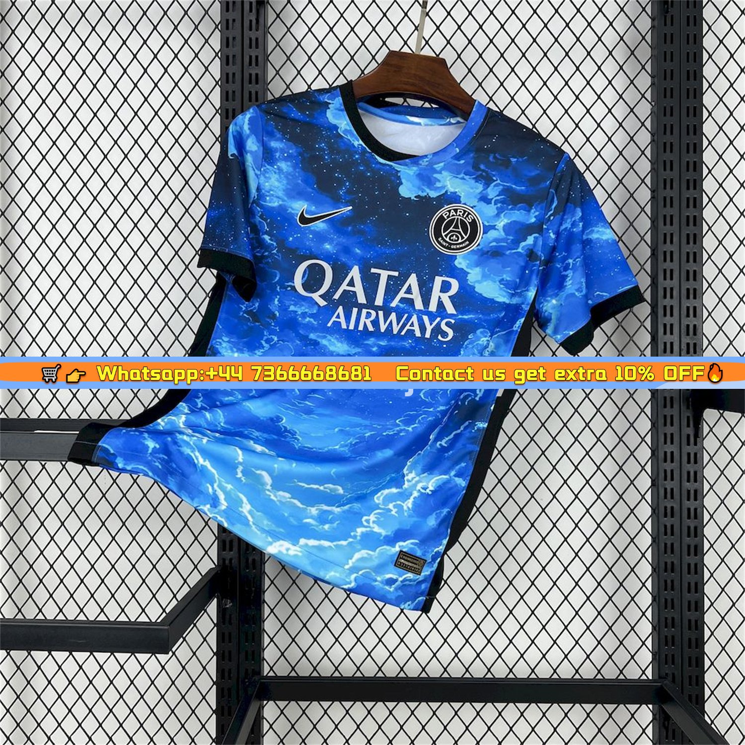 Paris Saint-Germain PSG 25-26 Blue Starry Sky Special Edition Jersey - Fans Version