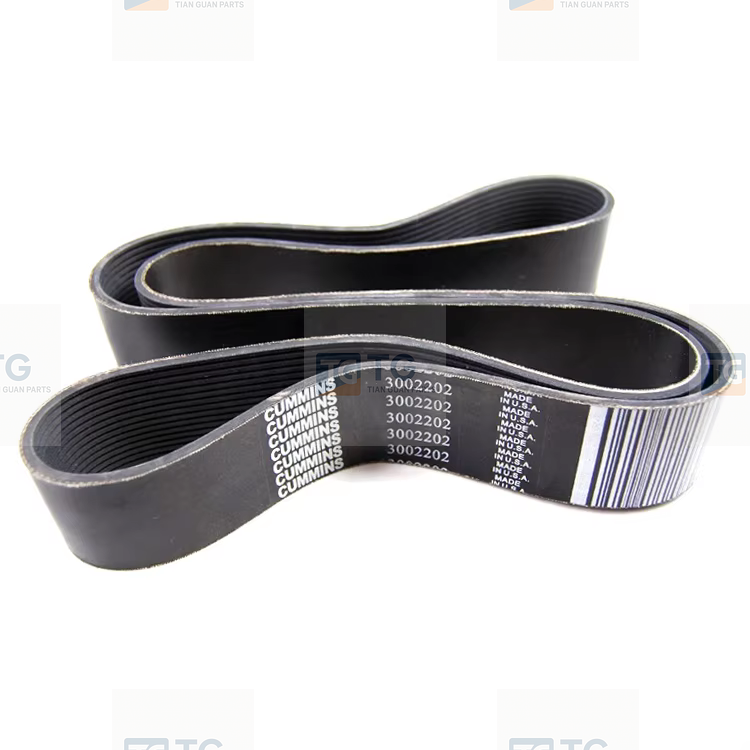 Aftermarket V-Ribbed Belt for CUMMINS Part Number 10PK1230 10PK1231