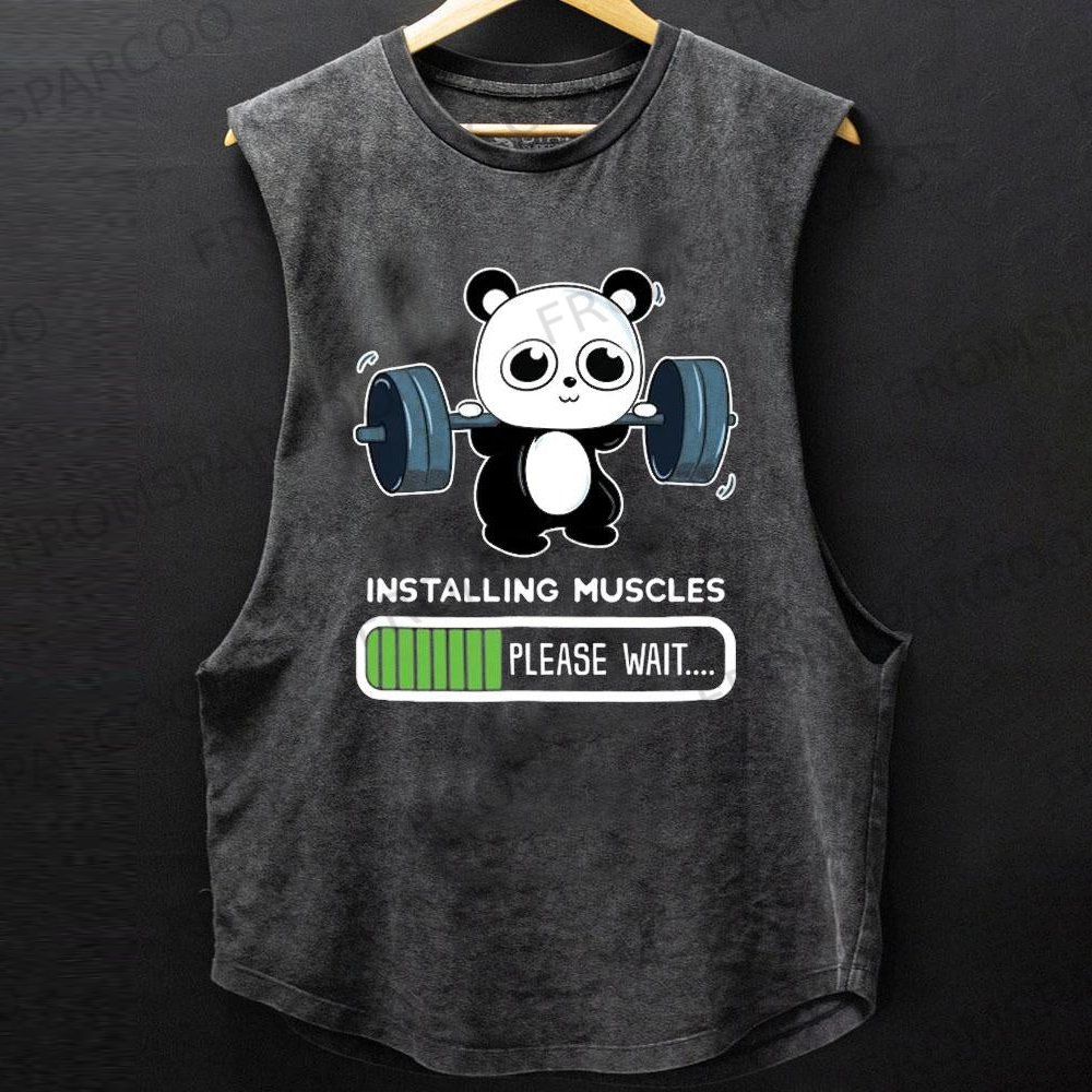 BENCH PANDA SCOOP BOTTOM COTTON TANK
