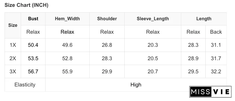 Textured Knit Long Sleeve Top Plus Size