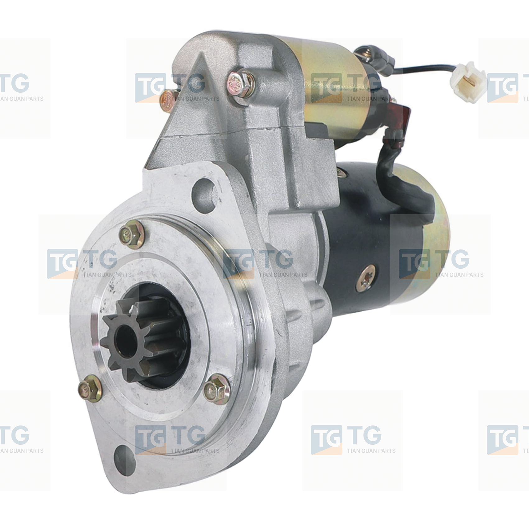 STG51347 STARTER MOTOR FITS HYDRAULI EXCAVATOR EX120-2 ISUZU  C190 C240  5811001290  5811001291  5811001292  S25-121 S25-121A