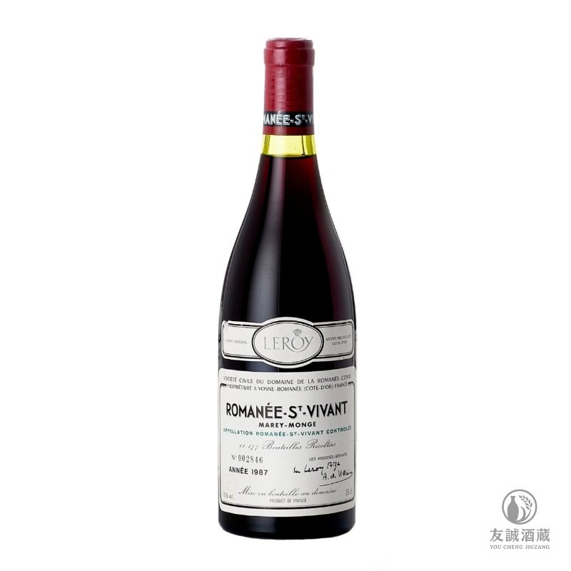 1987年 Romanee-Saint-Vivant 聖維旺特級園紅葡萄酒 友誠酒藏