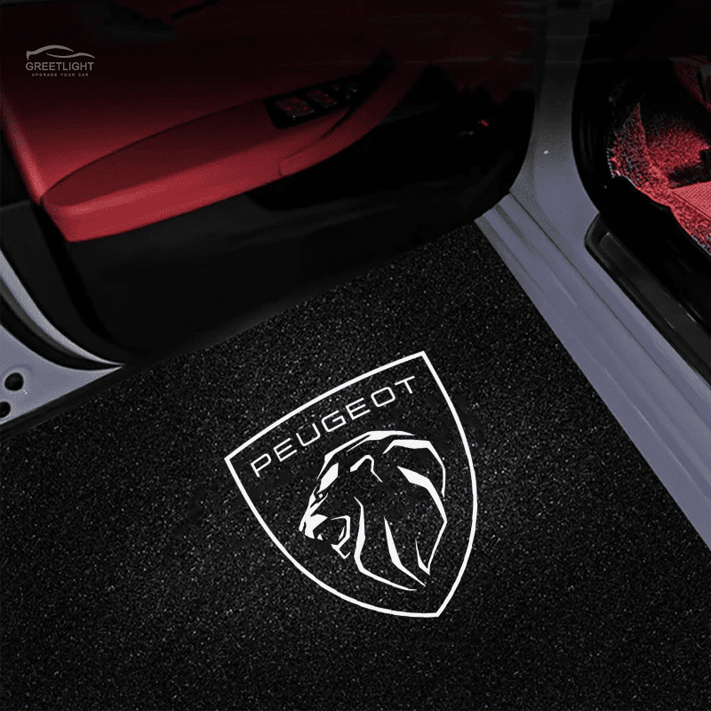 Peugeot-Compatible Ultra-HD Door Projector Lights