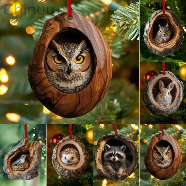 🔥Handmade Animal Christmas Ornaments