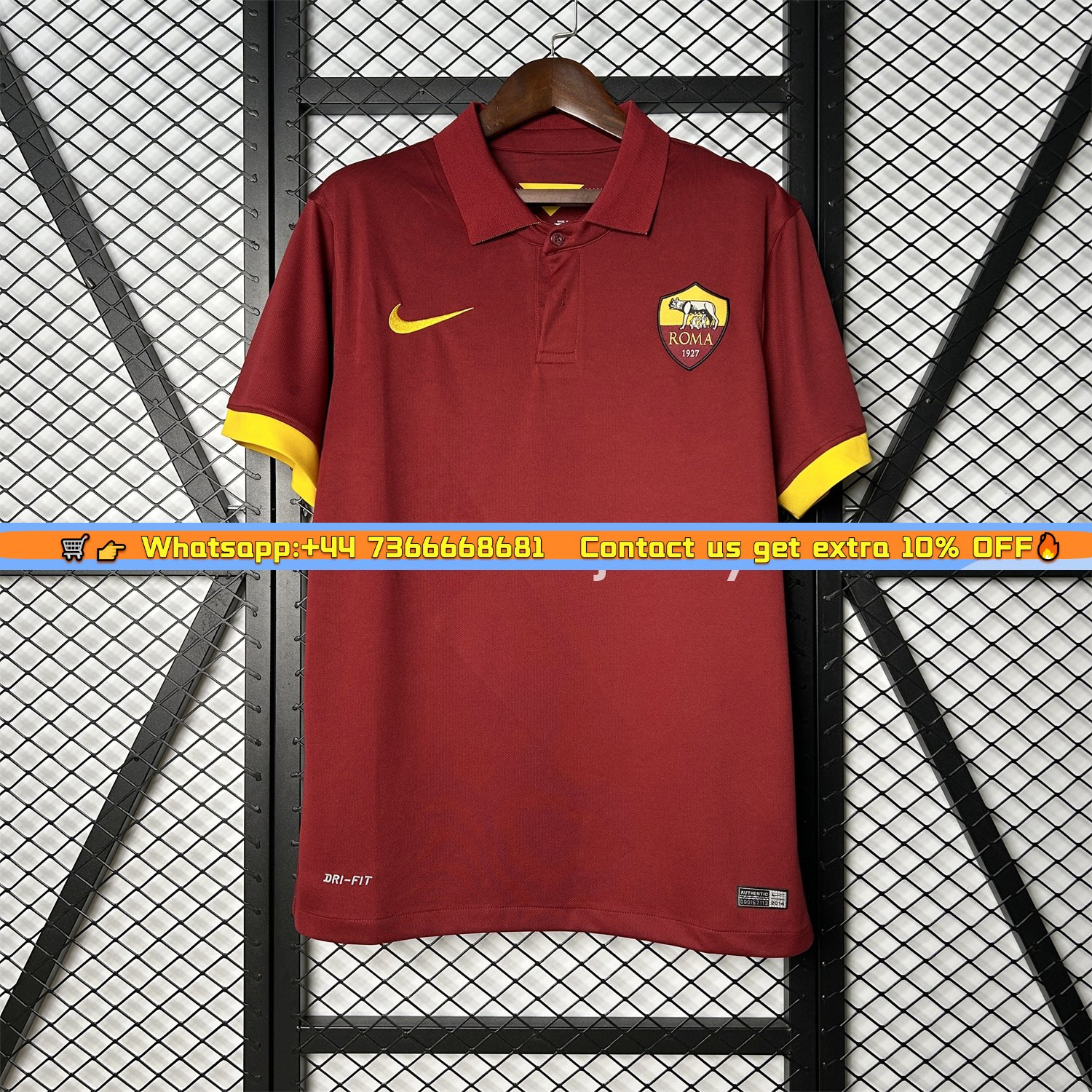 Retro Roma 2014-15 Home Jersey