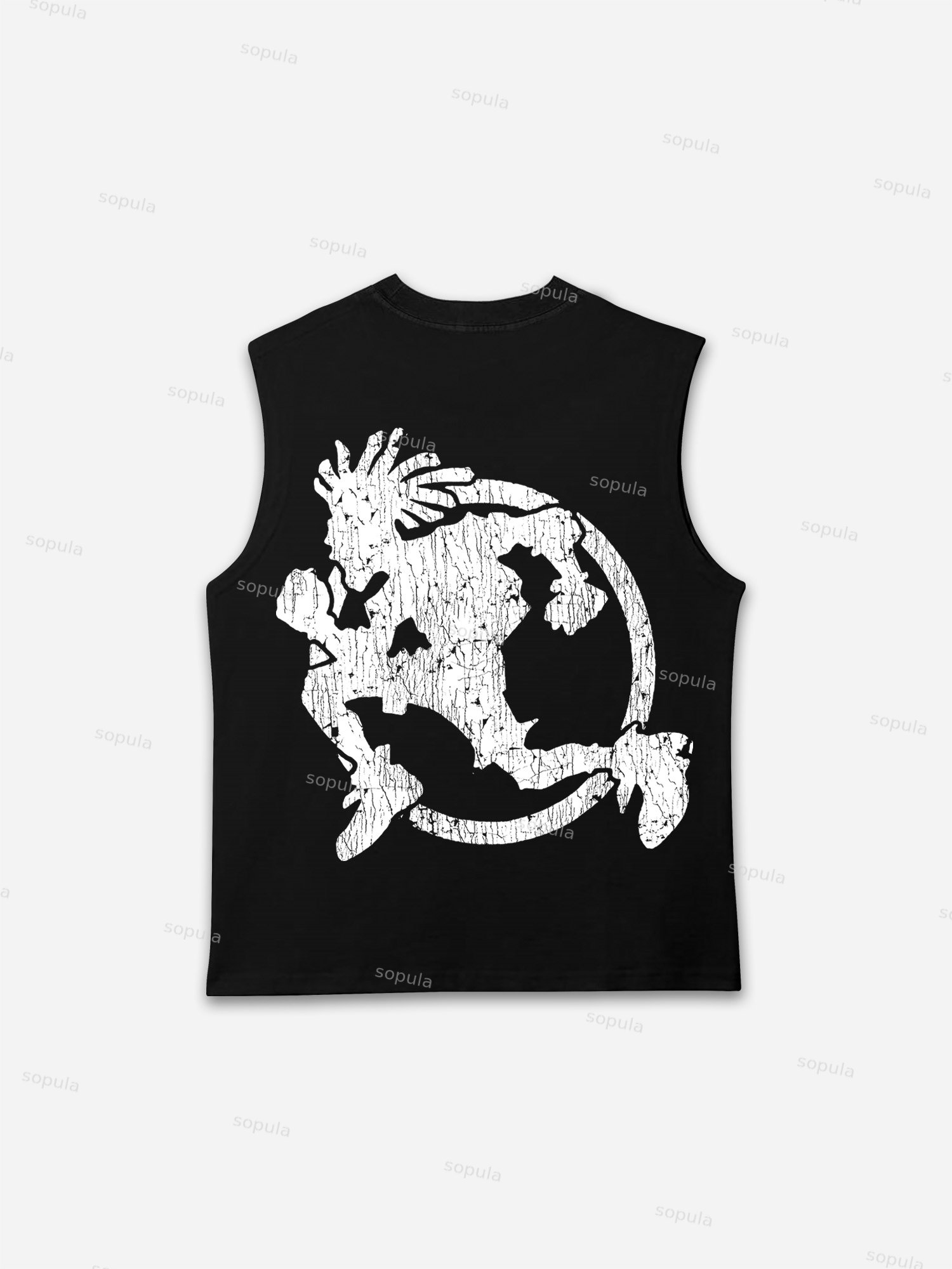 Get Rich Fun Run Print Tank Top