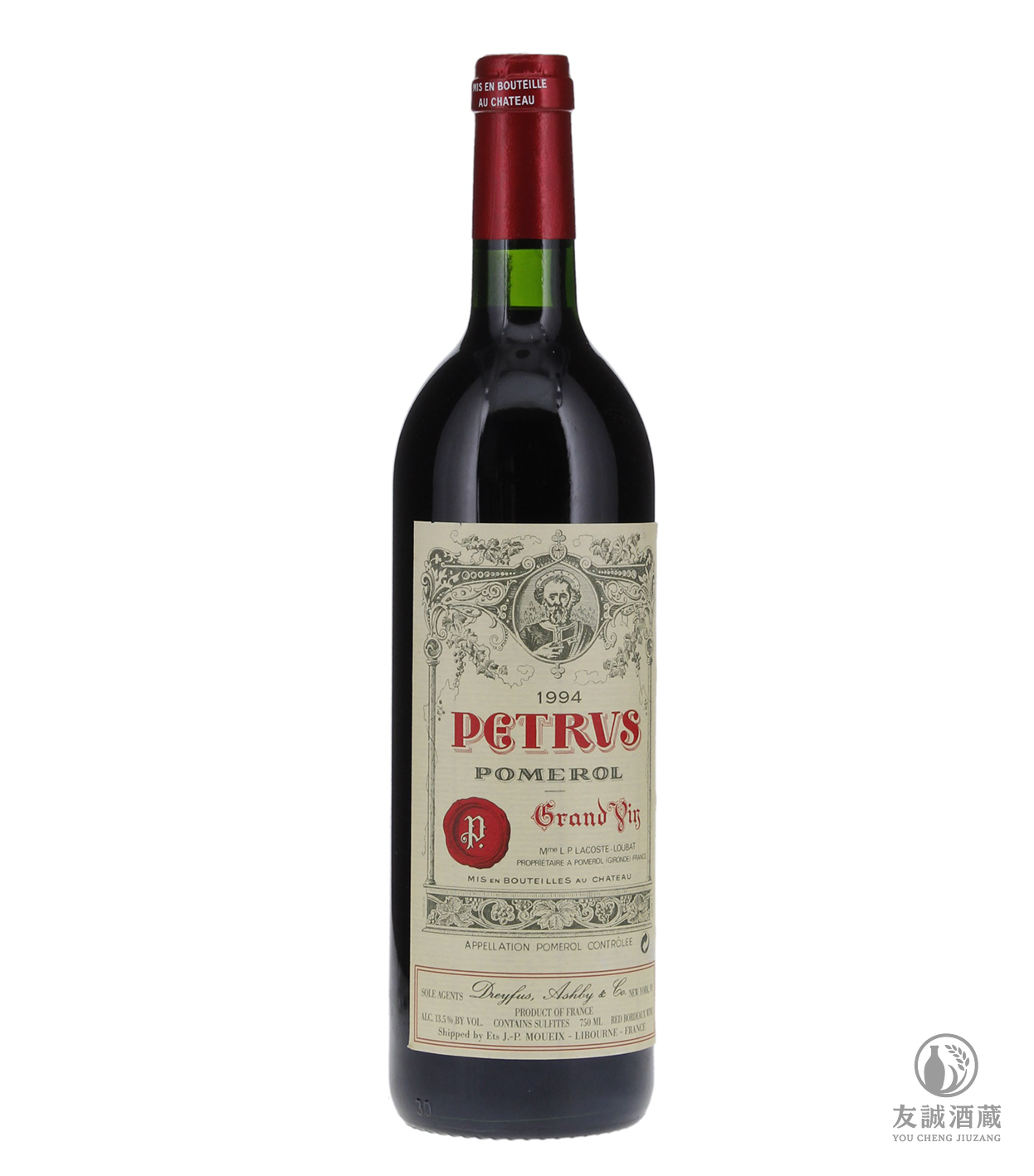 1994年帕圖斯/帕翠紅酒Petrus 友誠酒藏