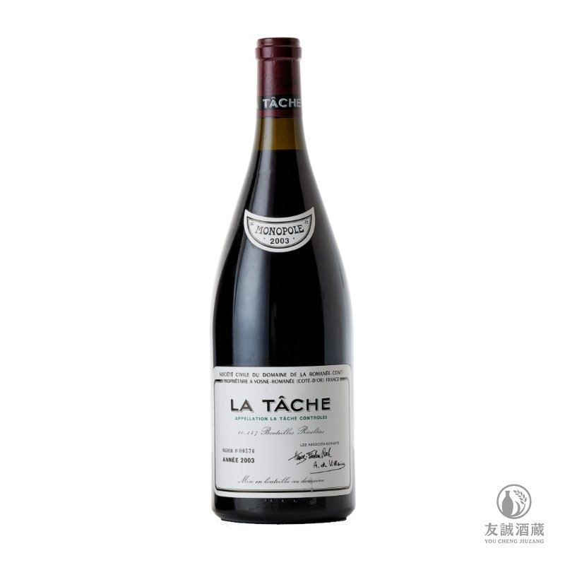 2003年 Roman&eacute;e-Conti La T&acirc;che 拉塔希特級園紅酒 友誠酒藏