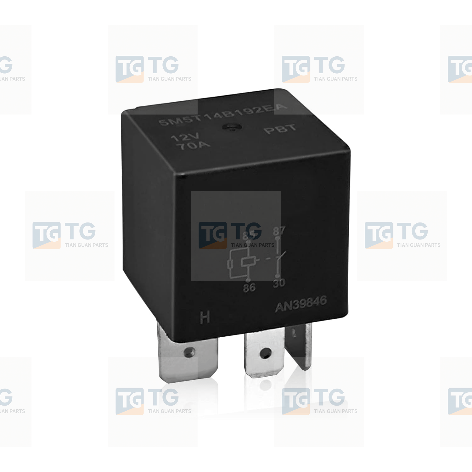 Automotive Electrical Systems  12V 70A 4Pins 5M5T14B192EA V23136-J4-X62  Relay for  Select Ford & Jeep Vehicles