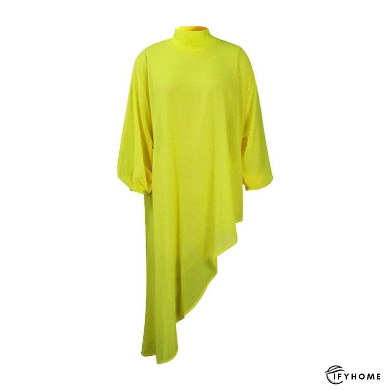 Solid Color Irregular Fashion Plus Size Cowl | IFYHOME