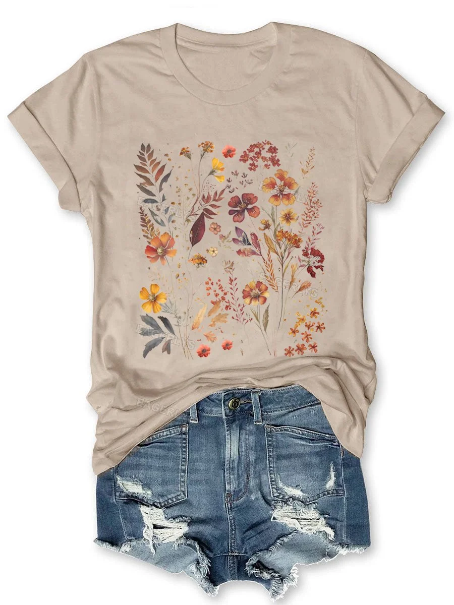 Eagerlys Vintage Cottagecore T-shirt Eagerlys