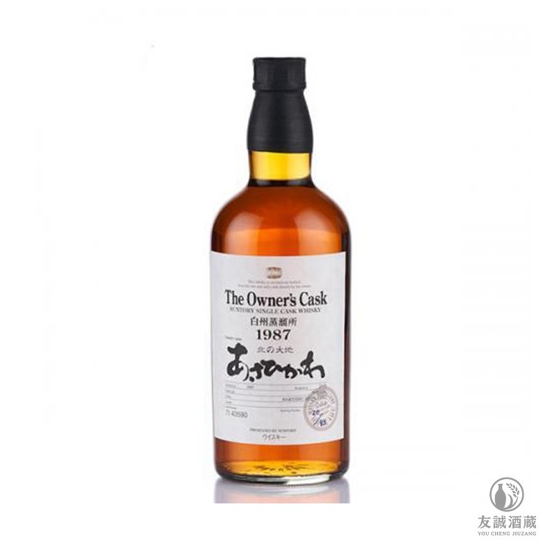 白州HAKUSHU蒸餾所 1987 單桶原酒 友誠酒藏