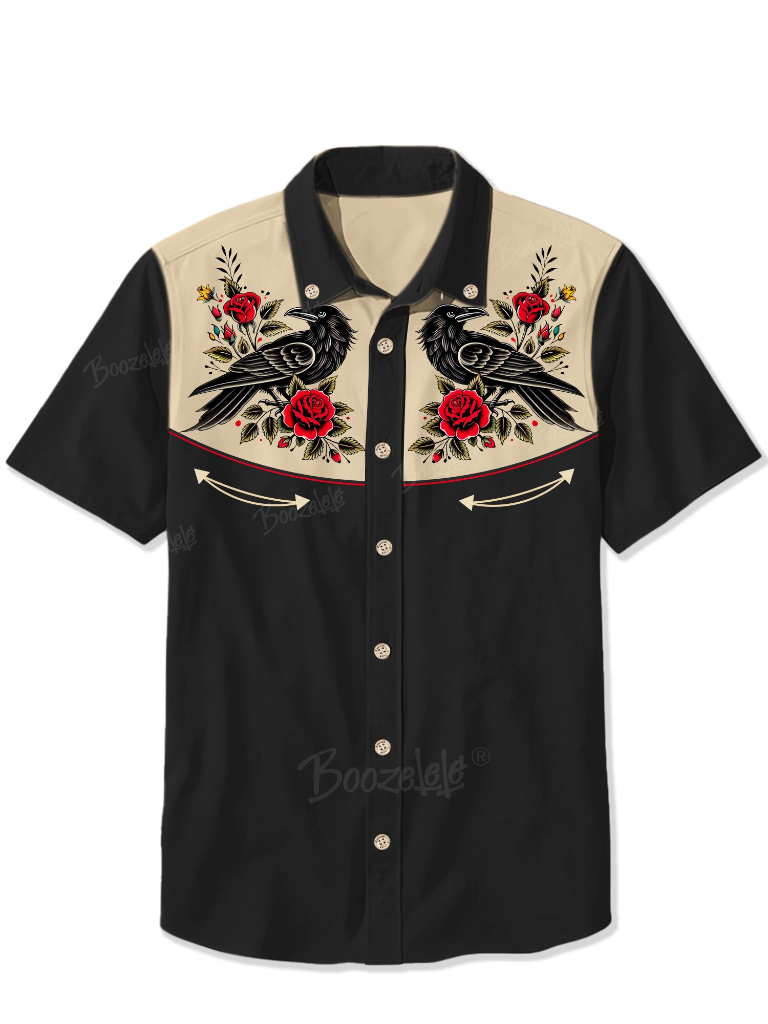 Crow ＆ Rose - 100% Cotton Shirt
