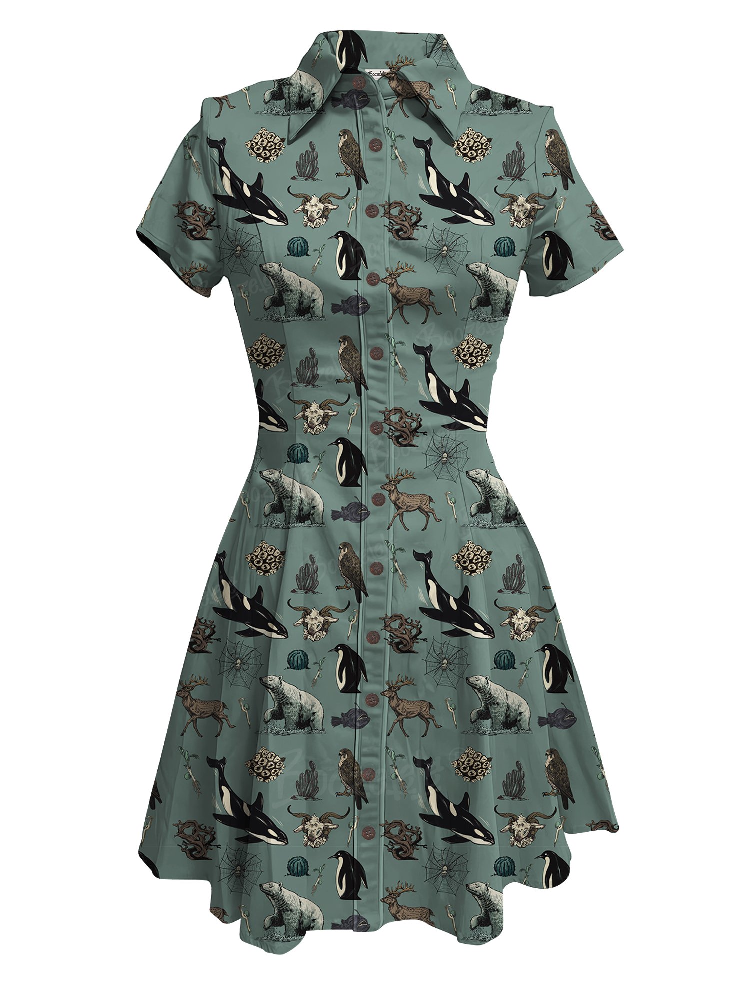Animal World - 100% Cotton Dress