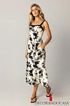 Zora Floral Midi Dress