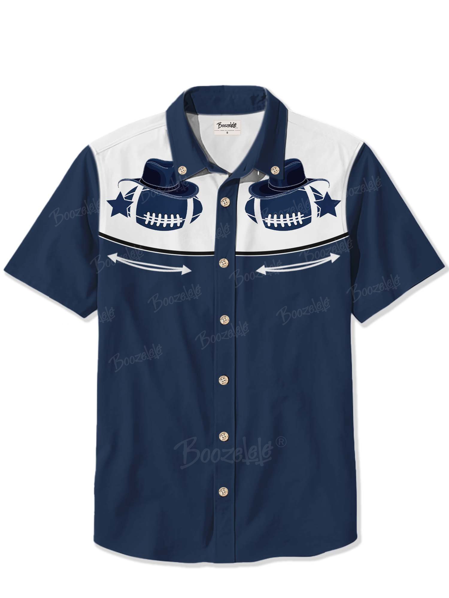Western Vintage American Football - 100% Cotton Shirt