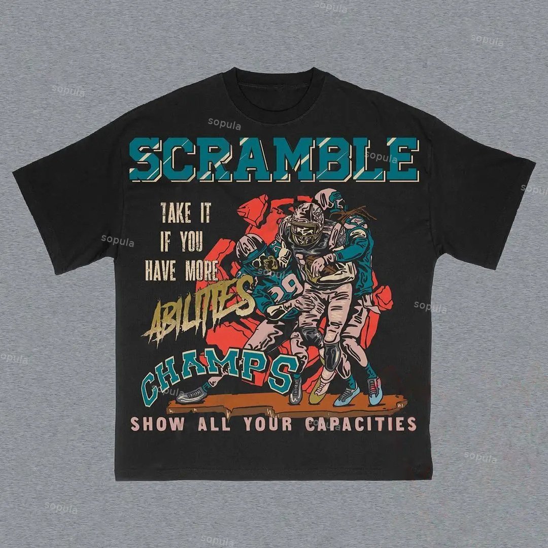Sopula Vintage Take It If You Have More Abilities Graphic Cotton Short Sleeve T-Shirt