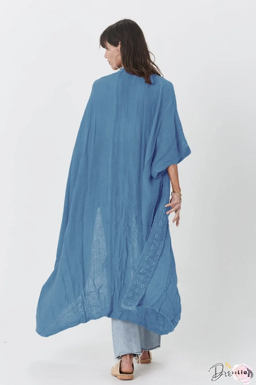 2025 New Women's Beach Cover Ups Long Kimono, Lightweight Sun Protective Swimwear Wrap, Loose Plus Size See Through Sheer Bathing Suit Outdoor Jacket, Swim Coverup Dress For Vacation, Pool, Swim Coverup Women, Swimsuit Coverup For Women