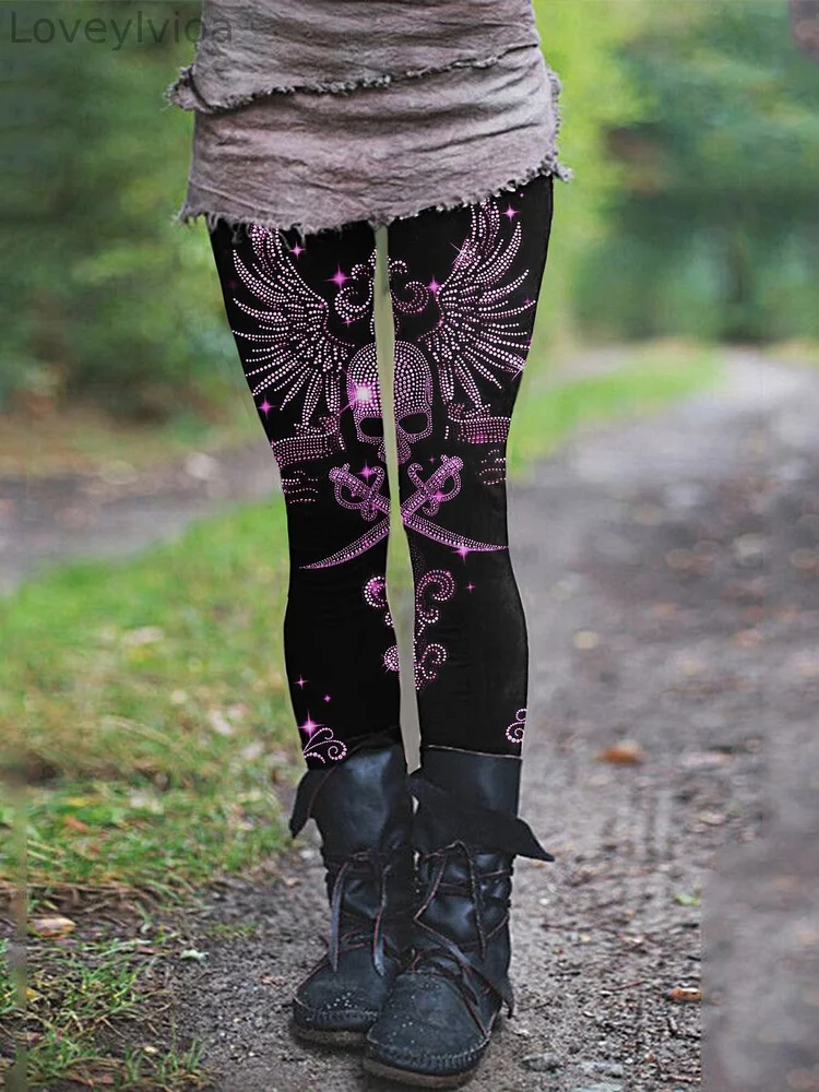 Women's Thermal Tight-fitting Casual Pants-112408