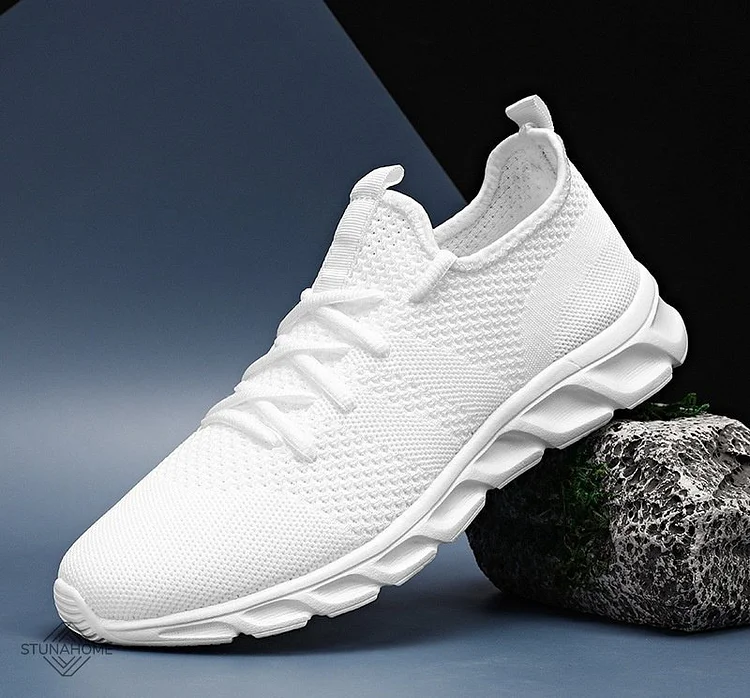 Orthopedic Mesh Sneakers Lightweight Breathable Men's Running Shoes  Stunahome.com