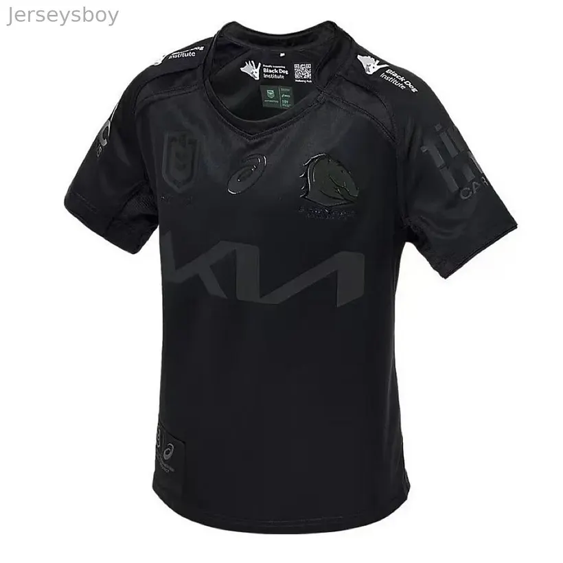Brisbane Broncos rugby shirt black 2025 Adult/ Kids 25.50 (UK)