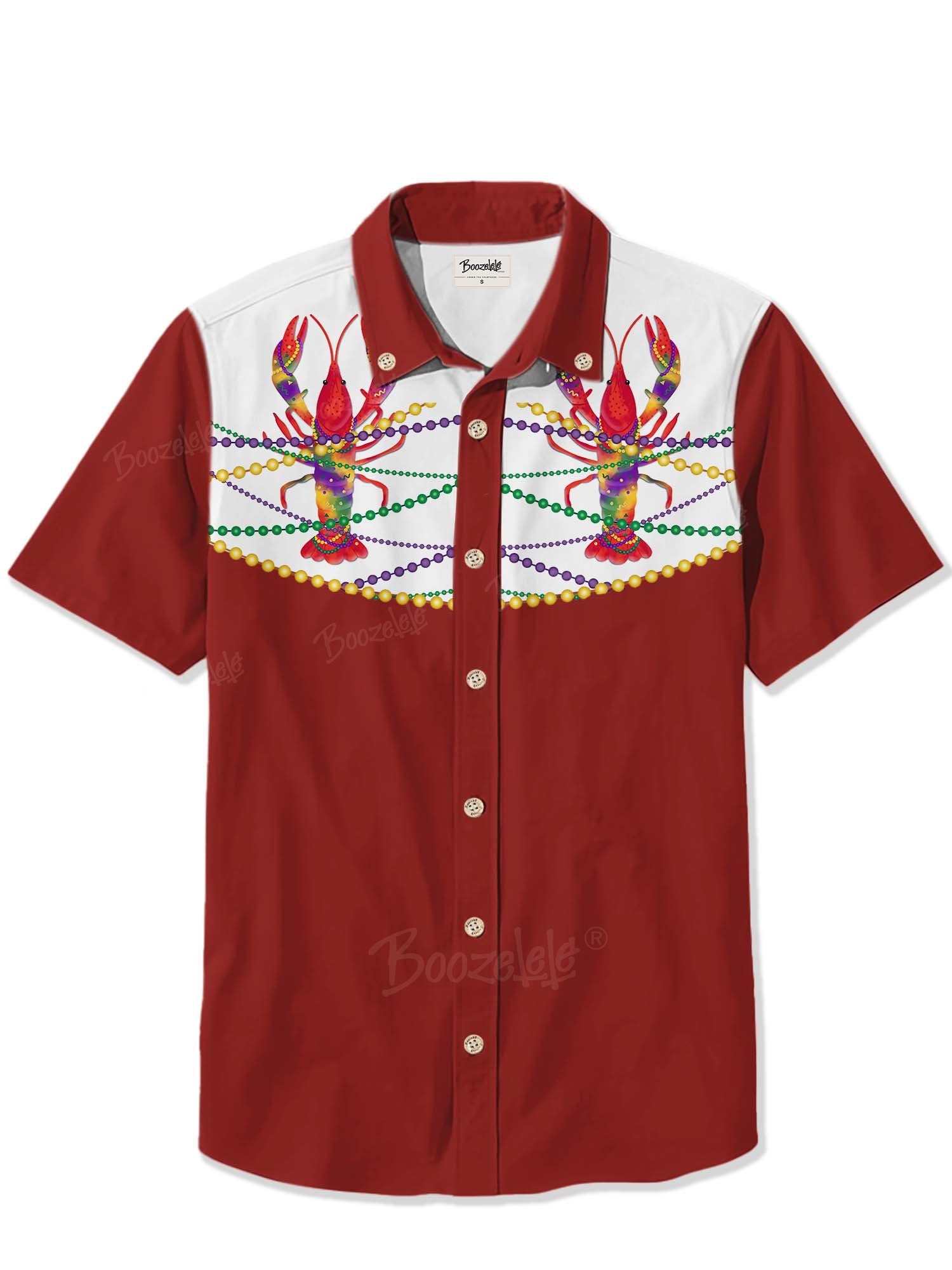 Mardi Gras Lobster - 100% Cotton Shirt