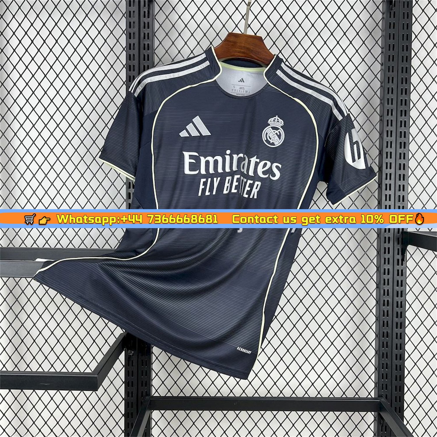 Real Madrid 25-26 Away Jersey - Fans Version