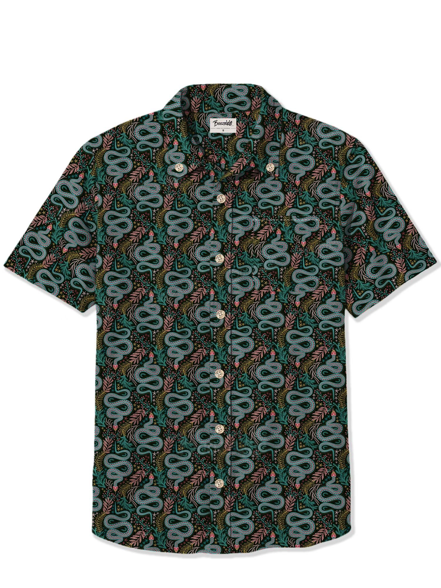 【Maria Elena Coco X Boozelele】Thamnophis Sirtalis Infernalis - 100% Cotton Shirt