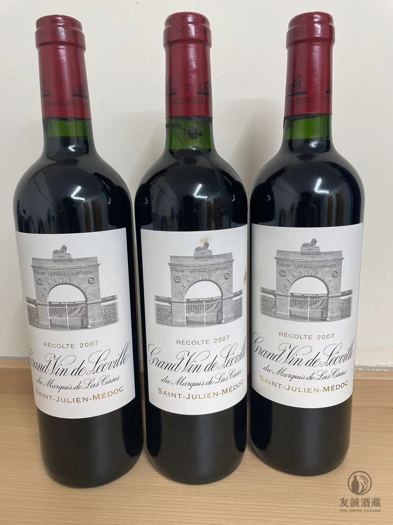 【罕有放售】2007 雄獅 L&eacute;oville Las Cases 紅酒 (原廠木箱6支) 靚年份 友誠酒藏