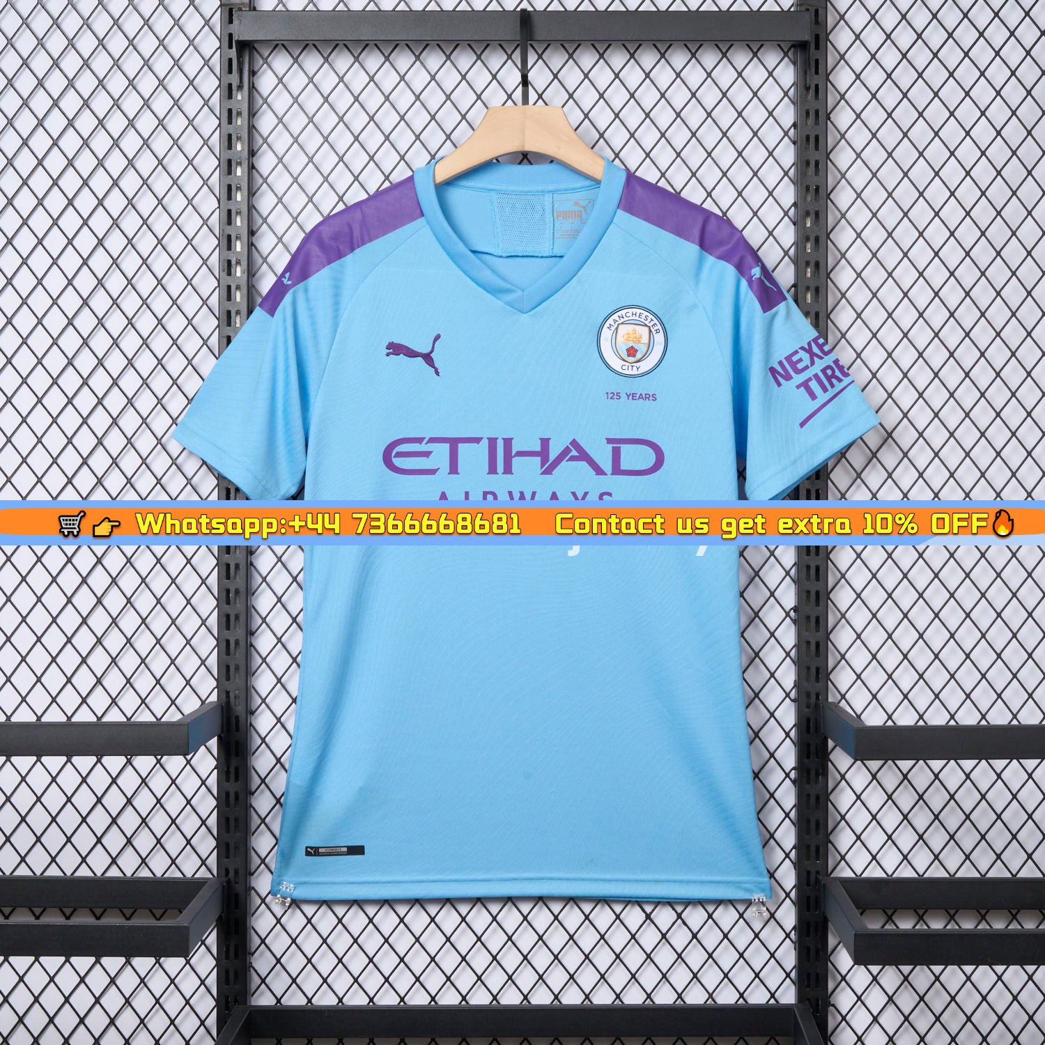 Retro Manchester City 2019-20 Home Jersey