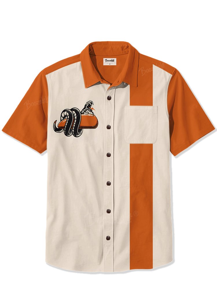 Snake Motorcycle - 100% Cotton Shirt