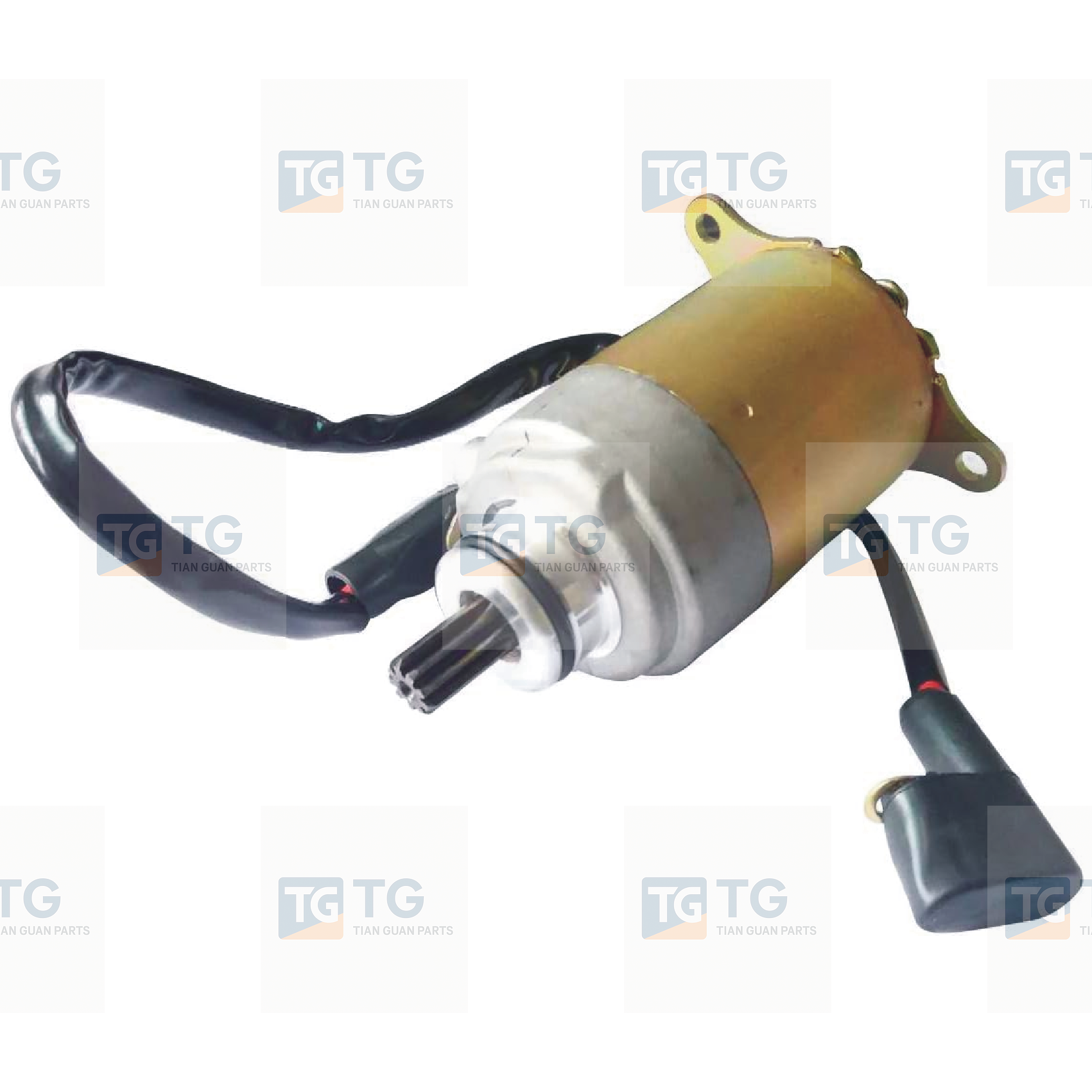Hity Motor Starter Motor Fits GY6 125cc 150cc ATV Scooter Moped ATV Go Karts Quad 4 Wheelers Taotao Baja