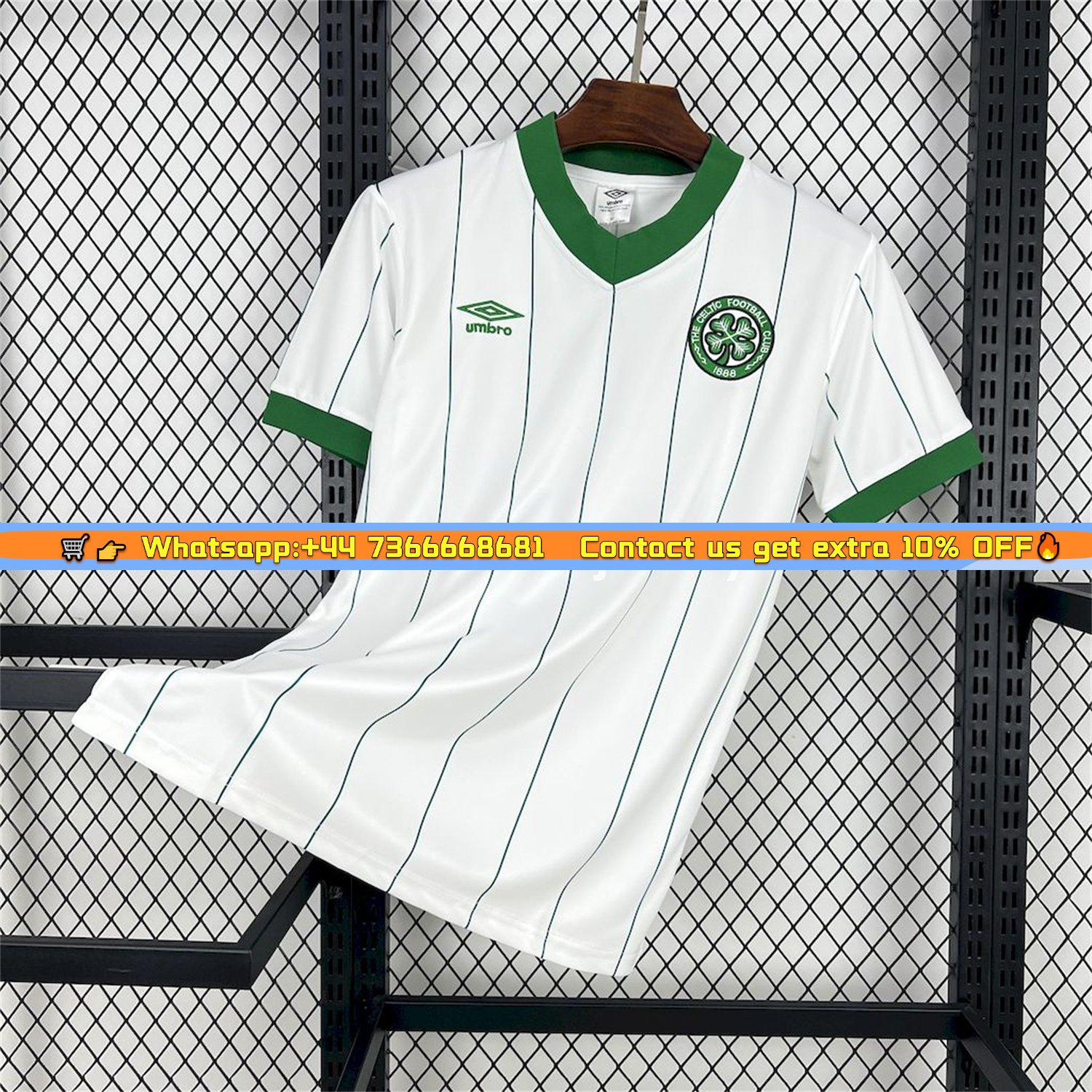 Retro Celtic 1982-83 Away Jersey