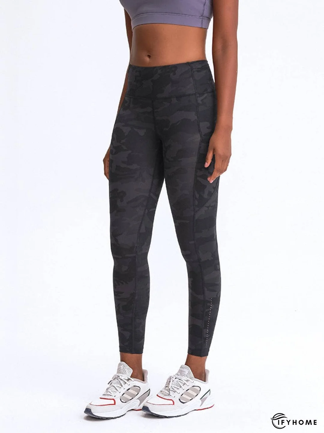 Wide Waistband Leggings with Pockets | IFYHOME