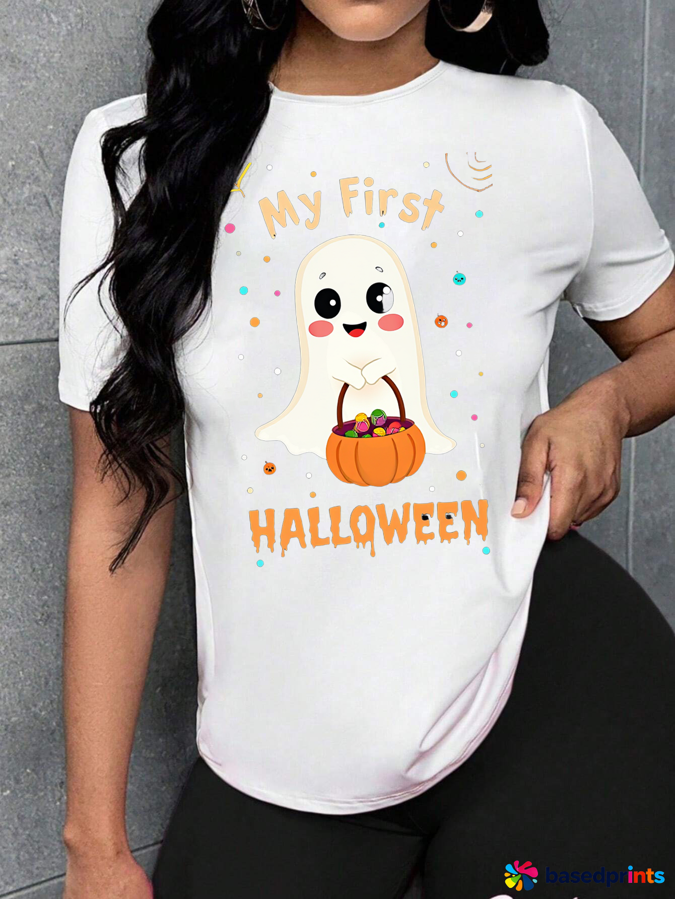My First Halloween Ghost Pumpkin T-Shirt