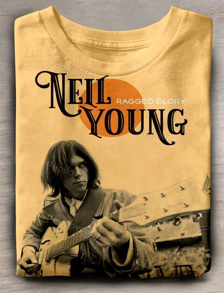 Pupiloves Pupiloves Neil Young T-shirt