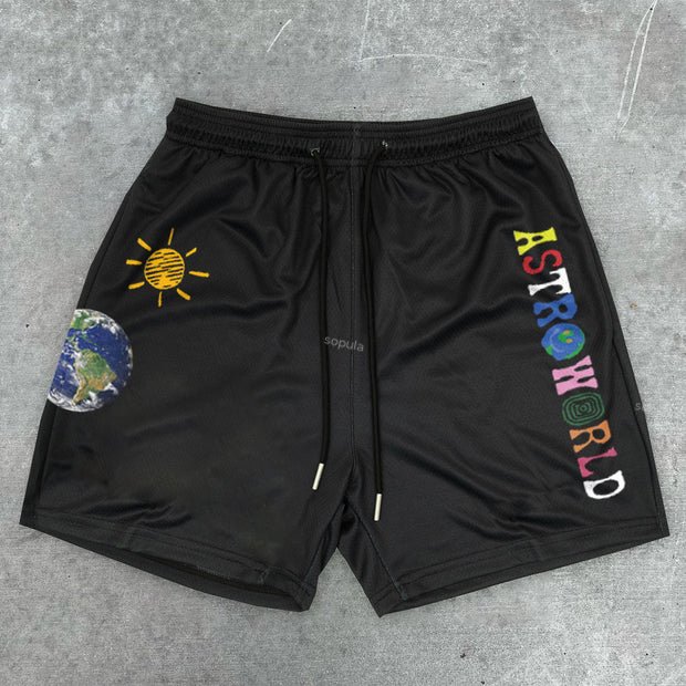 Sopula Fashion Pattern Retro Trend Shorts