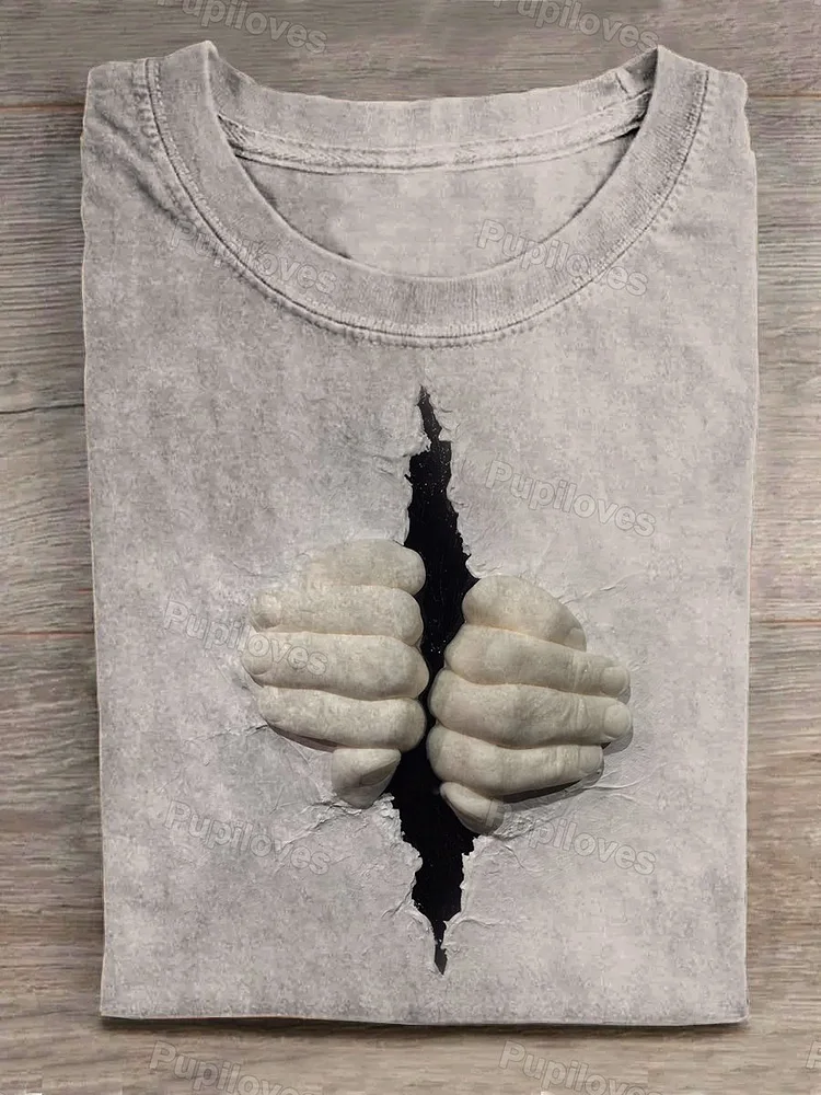 Pupiloves Pupiloves  Open The Cracks in The Wall T-shirt