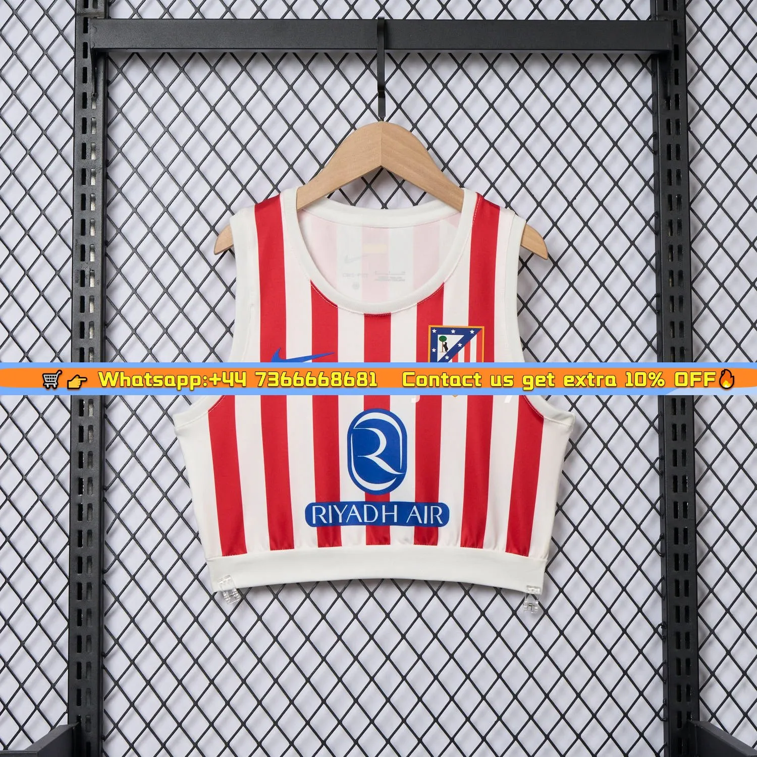 Women's Atletico Madrid 25-26 Home Yoga Vest