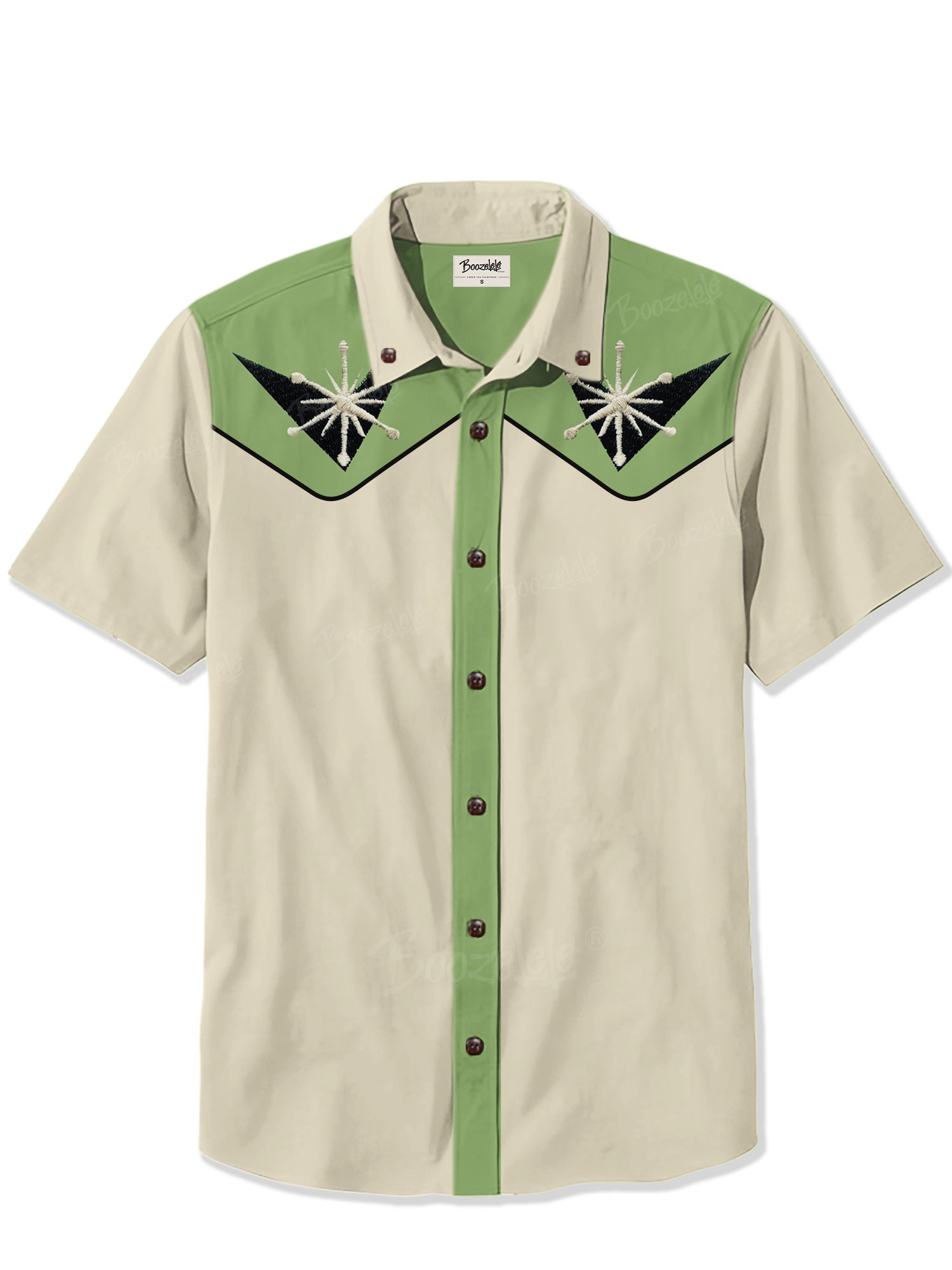 1950s Atomic Vintage - 100% Cotton Shirt