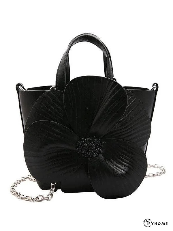 Flower Shape Pleated Split-Joint Bags Crossbody Bags Handbags Tote Bags | IFYHOME