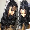 Brazilian Long Hair Black Body Wave Wig