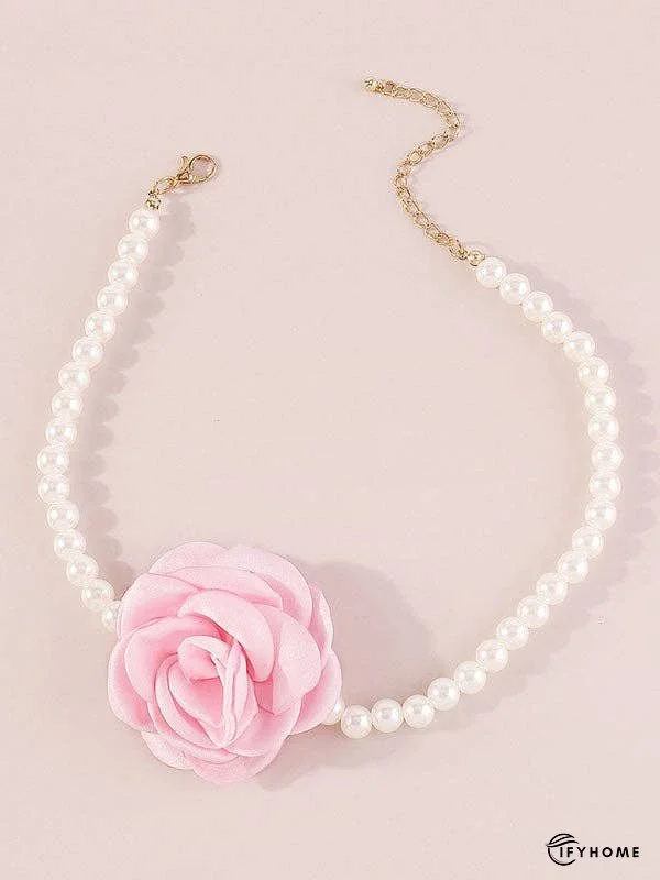 Three-Dimensional Flower Necklaces Accessories | IFYHOME