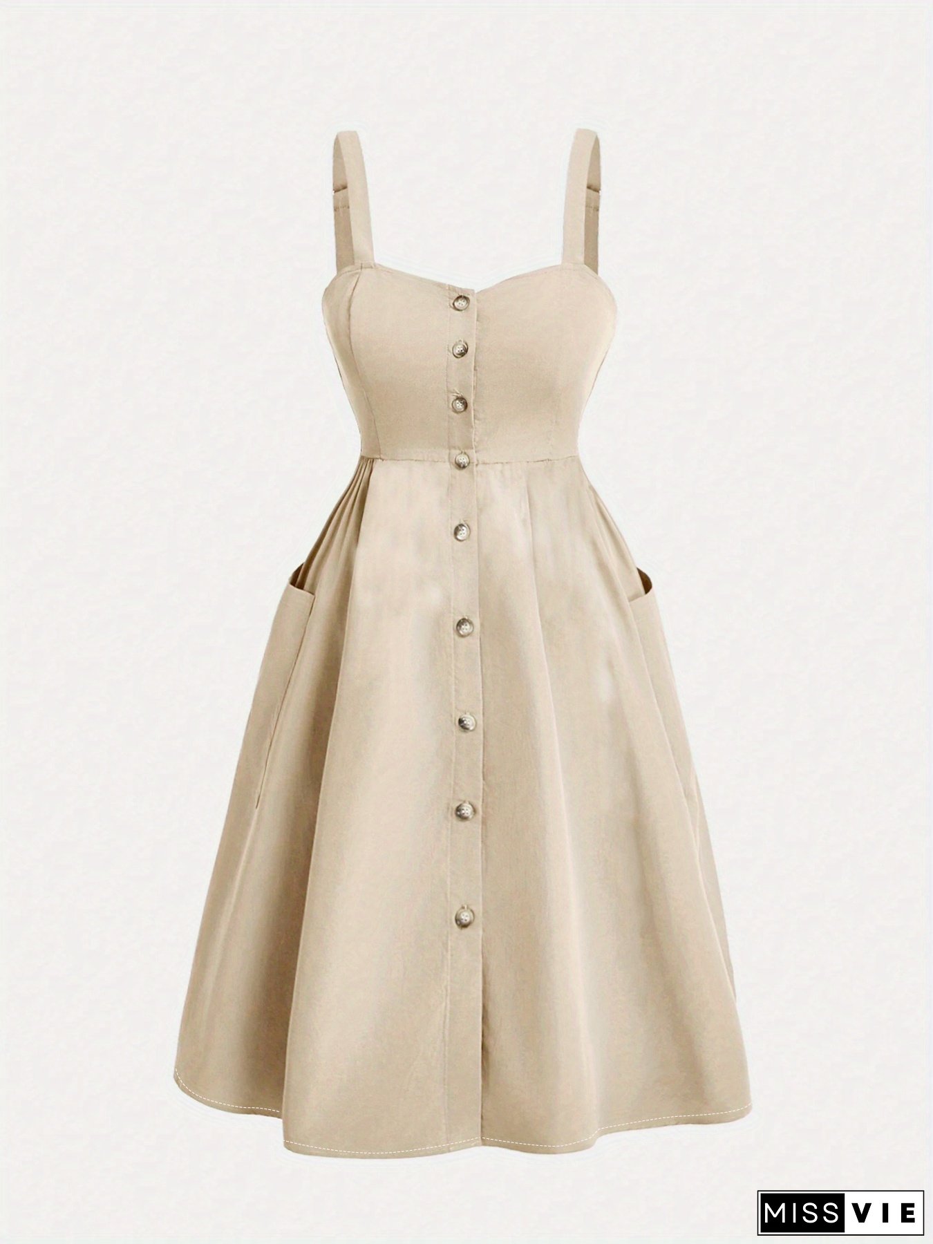 [Black Midi Dress] Sleeveless Black A-Line Midi Dress for Women | Elegant, Backless Design, Flared Skirt, Machine Washable - Perfect for Spring/Summer