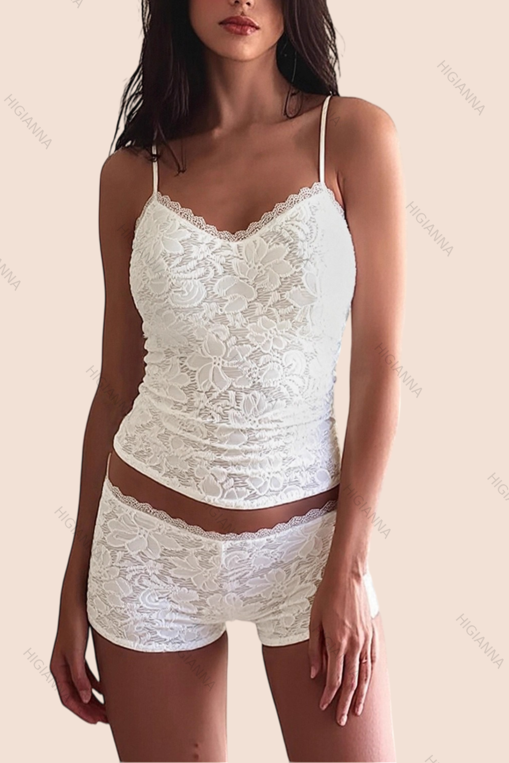 Lace Cami Shorts Set - HIGIANNA&reg;