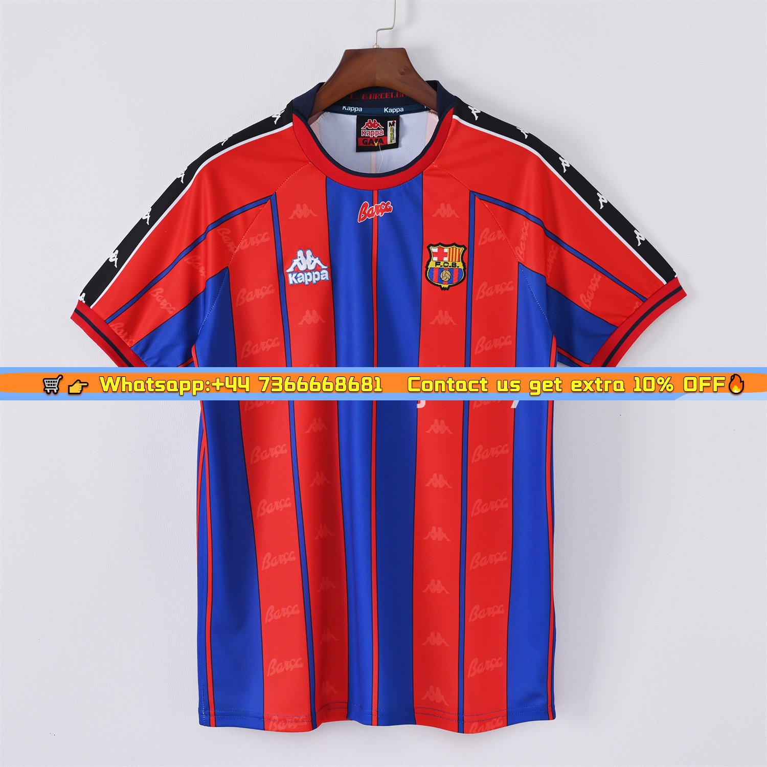 B.A.R.S.A Retro 1997-98 Home Jersey