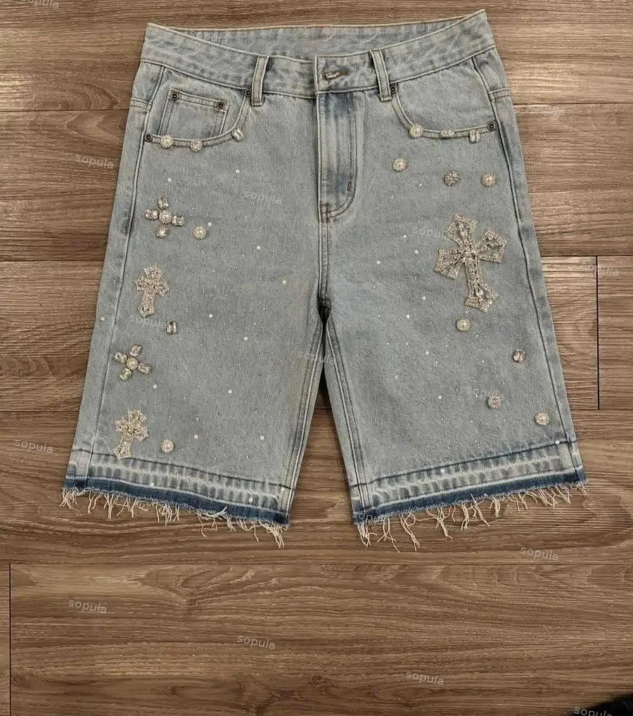 Hiphop Cross Hot Diamond
Jorts Denim Shorts