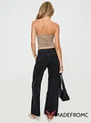 Ellanor Low Rise Straight Leg Jeans Washed Black Petite